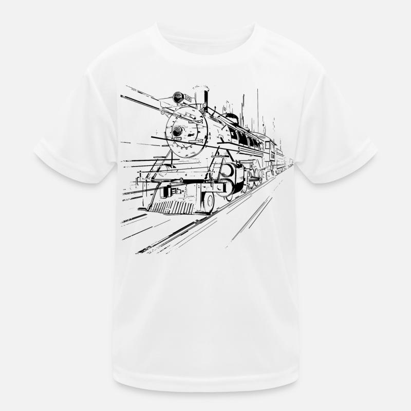 Zug Kinder Funktions-T-Shirt
