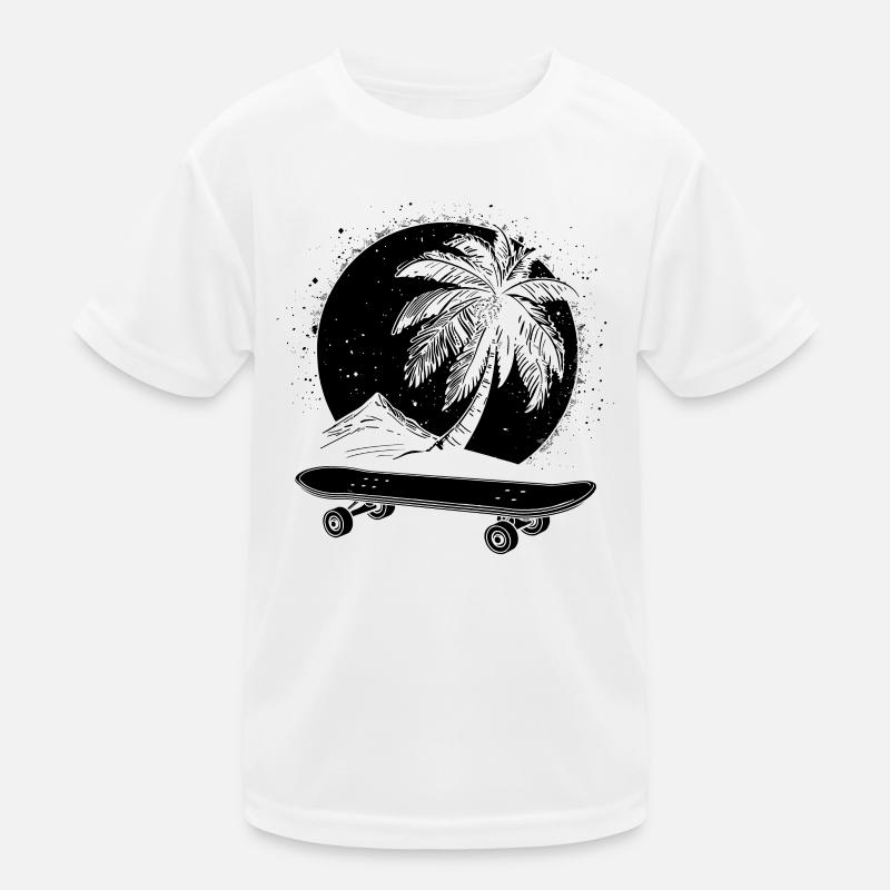 Skateboarding Kinder Funktions-T-Shirt