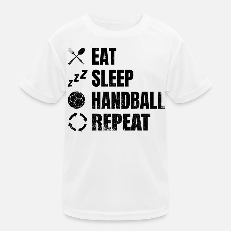 Handballer Routine Kinder Funktions-T-Shirt