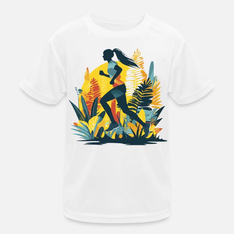 Bande dessinée Runner T-shirt sport Enfant
