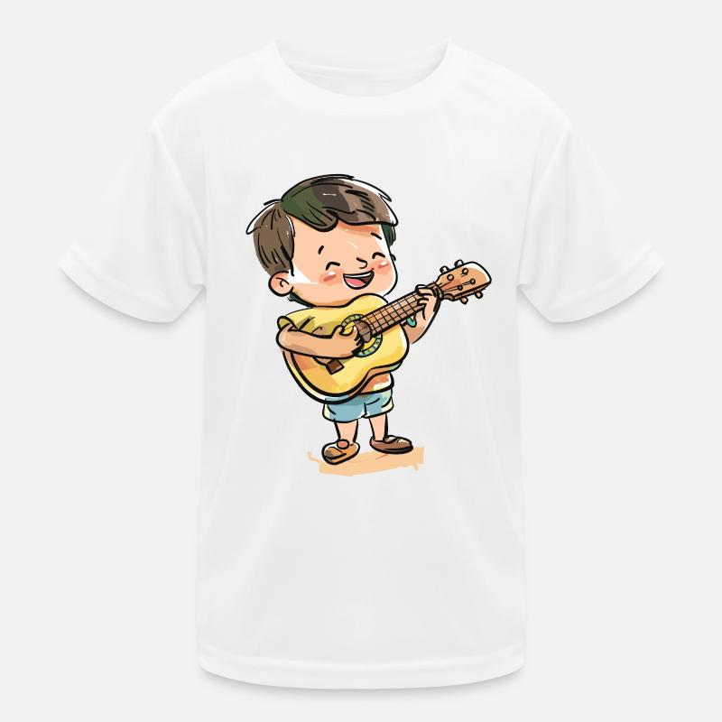Ukulélé Garçon Graphique T-shirt sport Enfant