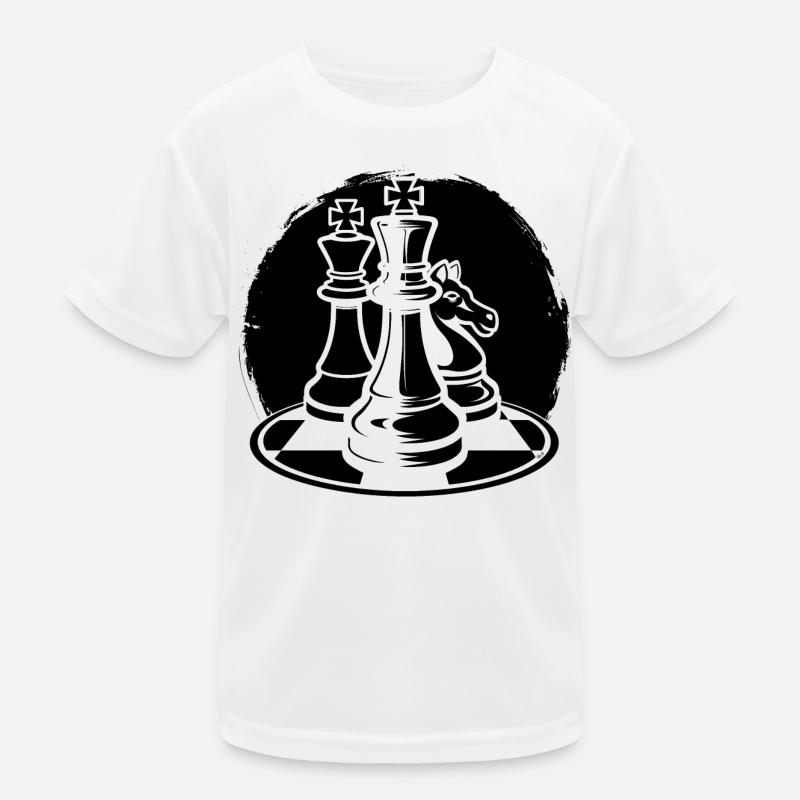 Chess pieces Kids Functional T-Shirt