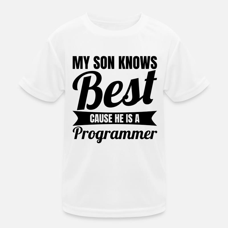 Programmer Son Kids Functional T-Shirt