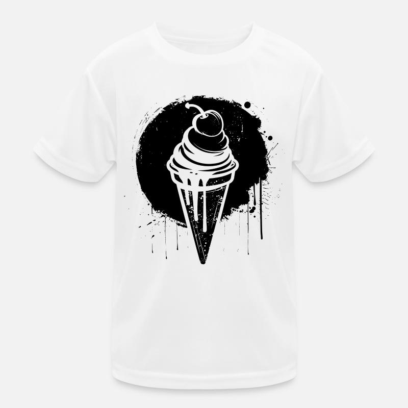 Eiscreme Kinder Funktions-T-Shirt