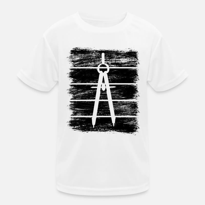 Architecture Compass Kids Functional T-Shirt
