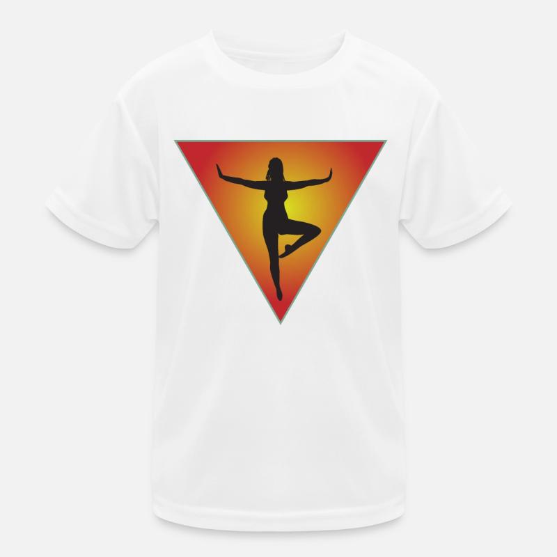 Silhouette Triangle T-shirt sport Enfant