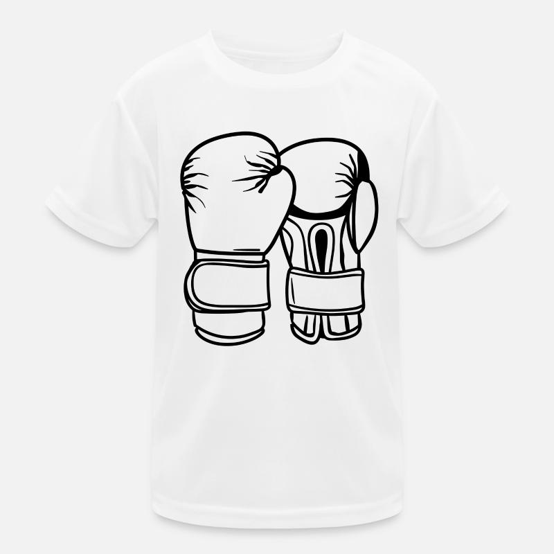 Dessin de gants de boxe T-shirt sport Enfant