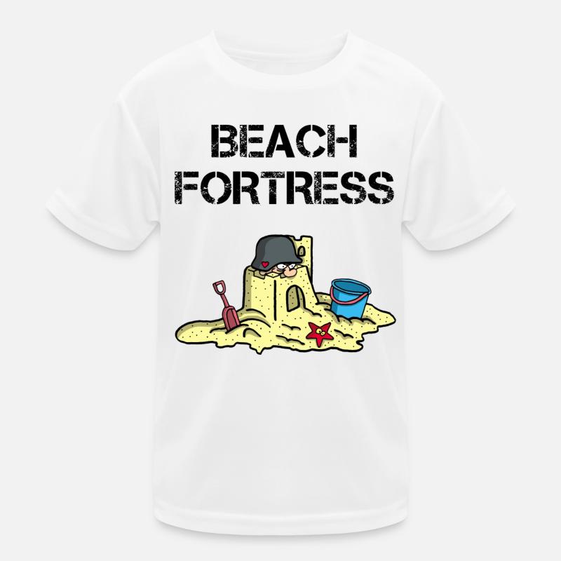 Forteresse de la plage T-shirt sport Enfant