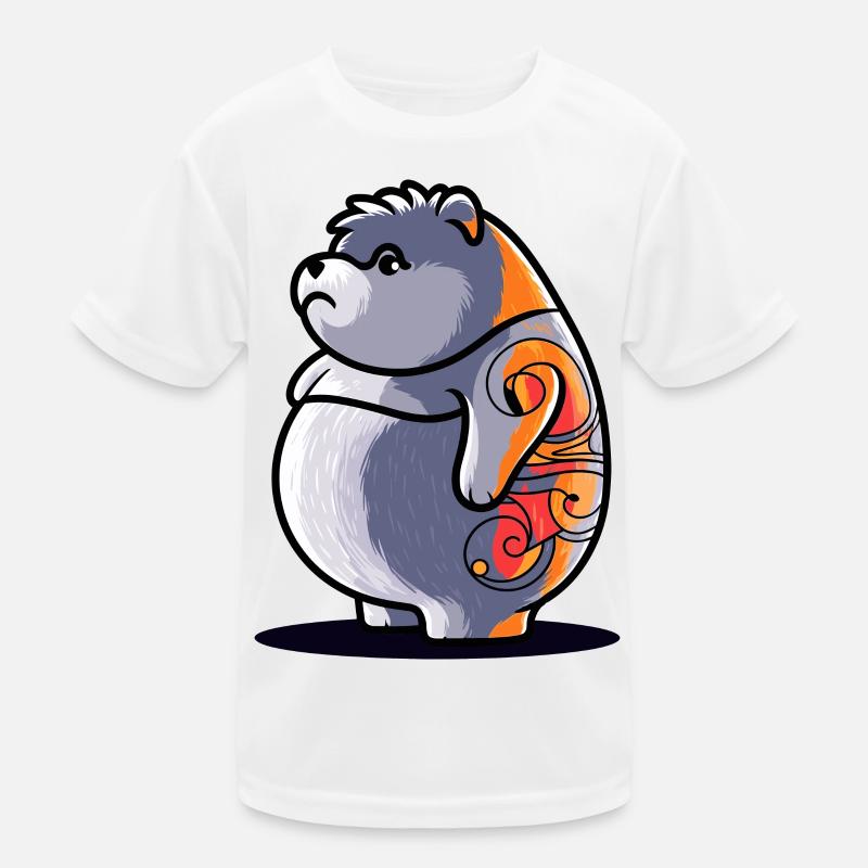 Capricious Bear Kids Functional T-Shirt