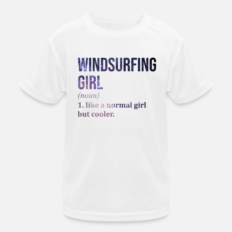 Windsurfing Kids Functional T-Shirt