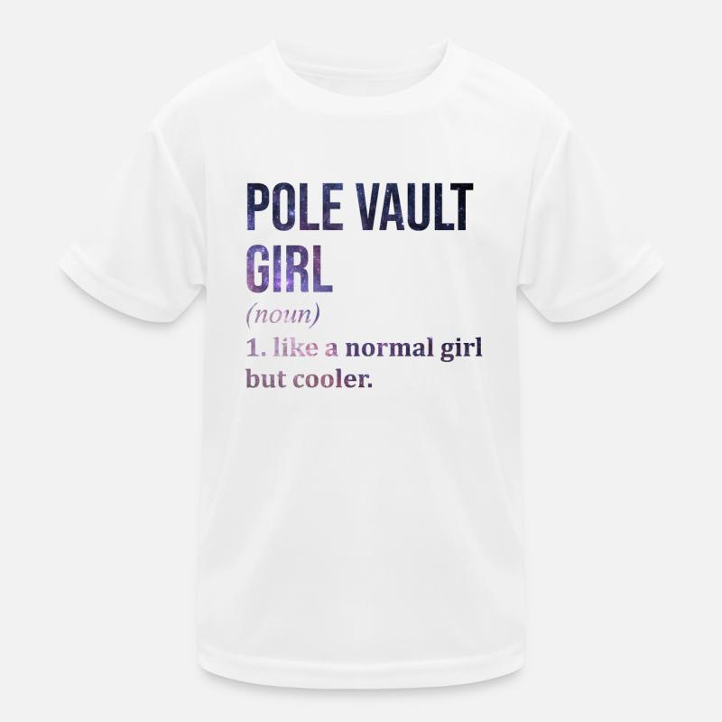 Pole Vault Kids Functional T-Shirt
