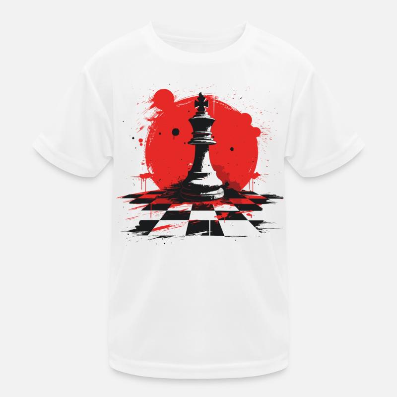 Graphiques de pièces d’échecs T-shirt sport Enfant