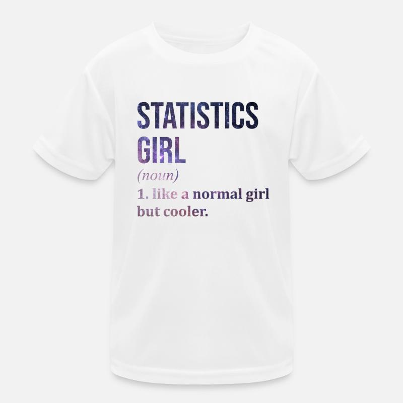 statistiques T-shirt sport Enfant