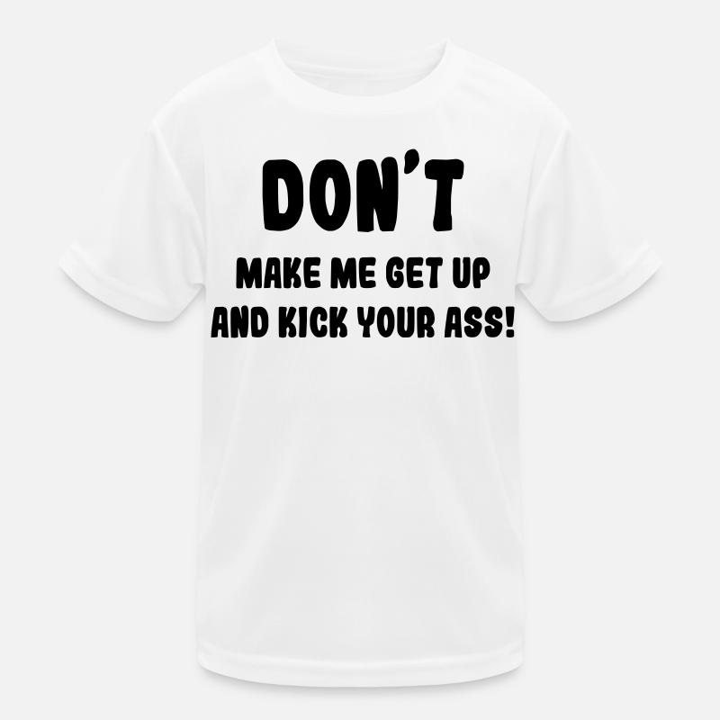 Zwinge mich nicht, aus meinem Rollstuhl aufzustehen # Kinder Funktions-T-Shirt