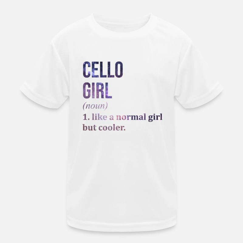 violoncelle T-shirt sport Enfant