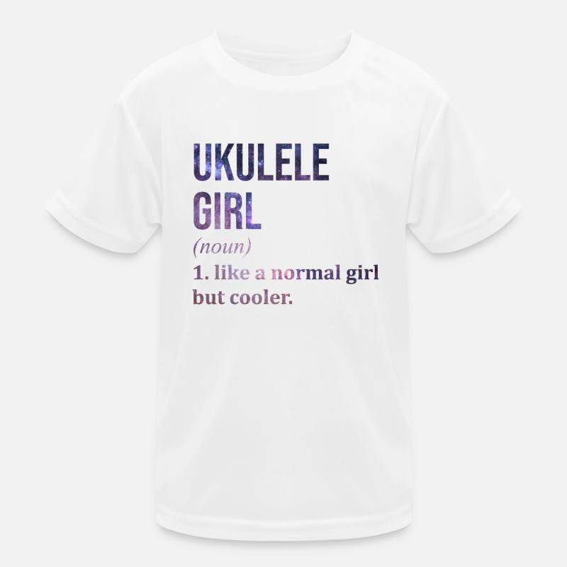 Ukulele Kids Functional T-Shirt