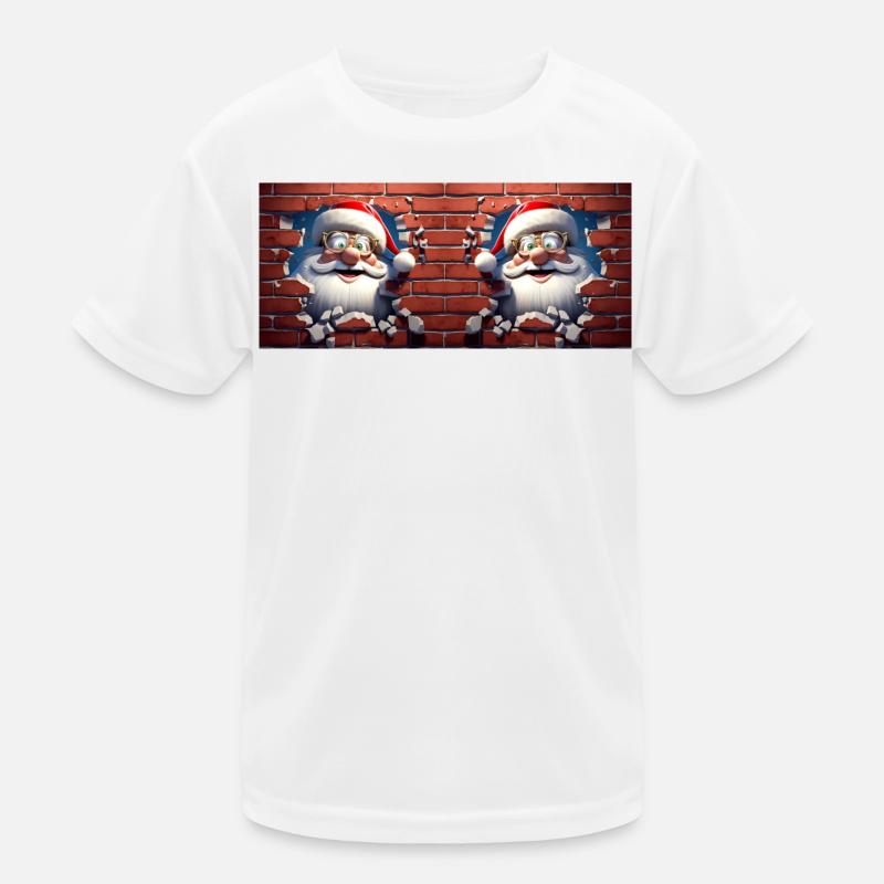 Santa Clause Tasse Kinder Funktions-T-Shirt