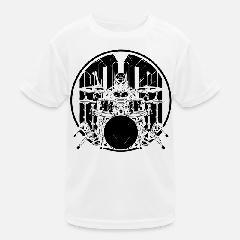 Graphiques Drummer T-shirt sport Enfant