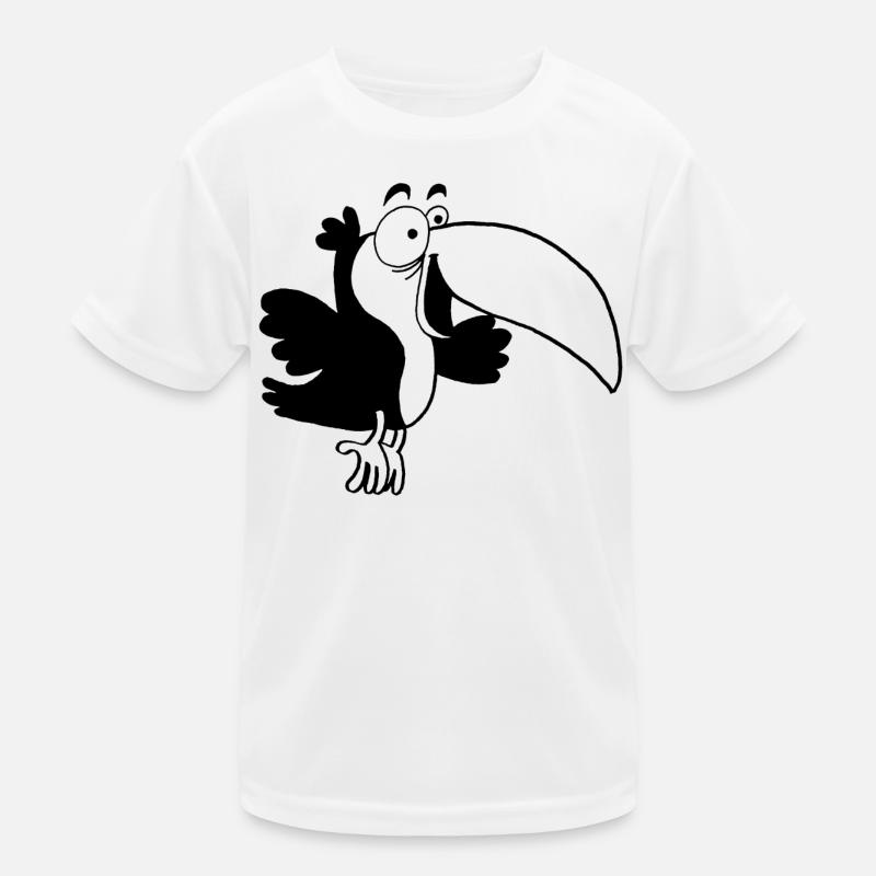 Oiseau toucan T-shirt sport Enfant