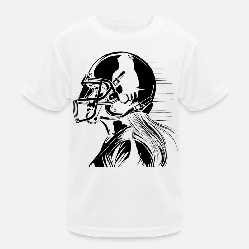 Football player Kids Functional T-Shirt