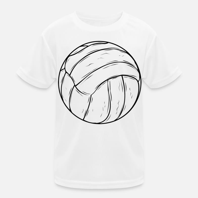 Dessin de volley-ball T-shirt sport Enfant