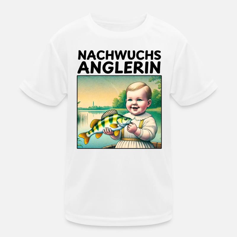 Young angler Kids Functional T-Shirt