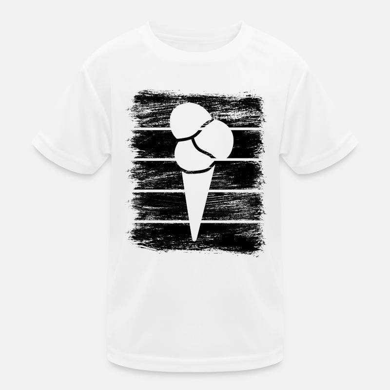 Cornet de crème glacée T-shirt sport Enfant