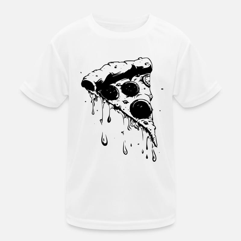Dessin de pièce de pizza T-shirt sport Enfant