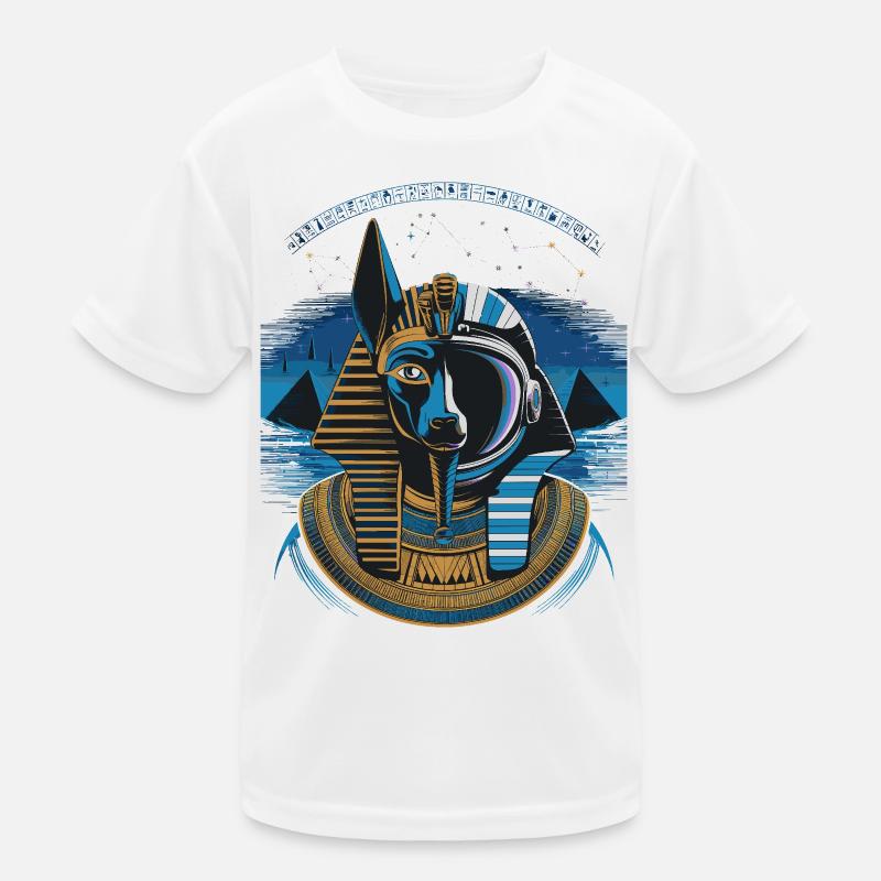 Conception hybride Anubis céleste T-shirt sport Enfant