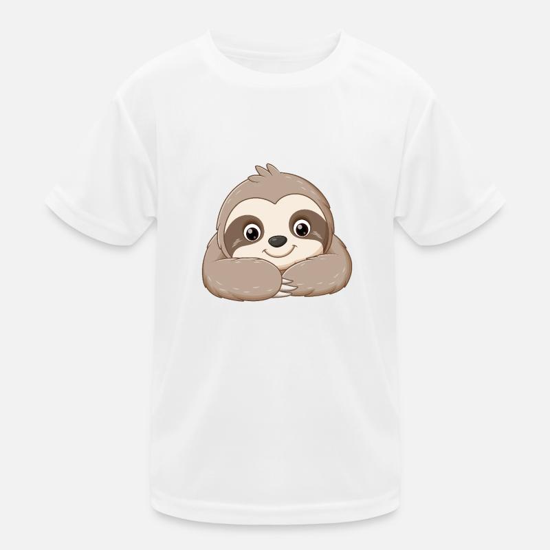Relaxed sloth Kids Functional T-Shirt