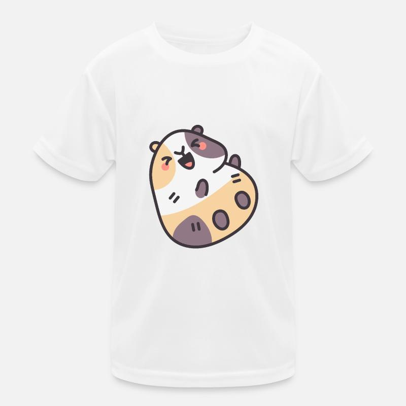 Le sympathique cochon d’Inde T-shirt sport Enfant