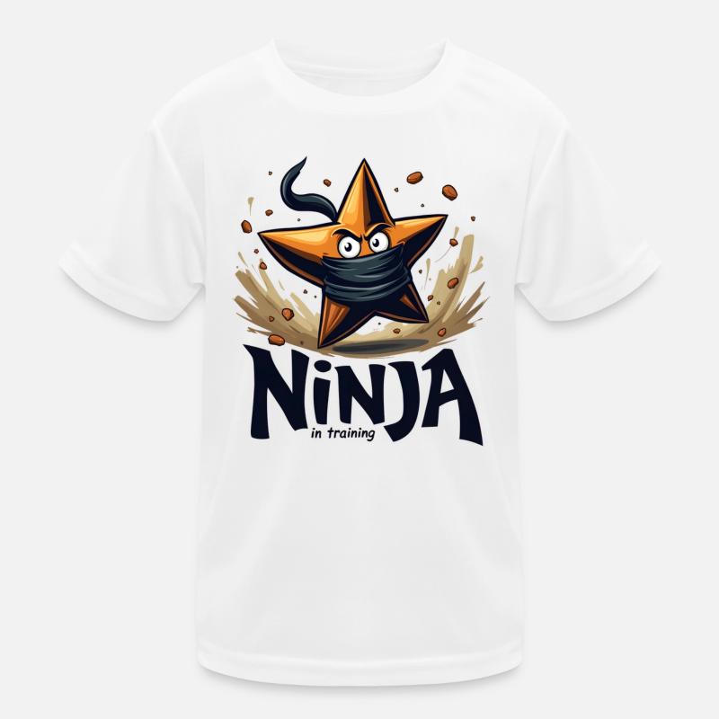 Ninja in Training Star Kids Functional T-Shirt