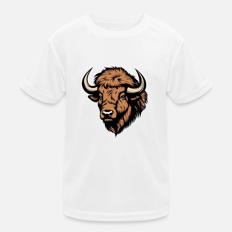 Bison résilient T-shirt sport Enfant