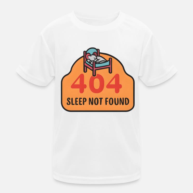 404: Sleep Not Found Kids Functional T-Shirt