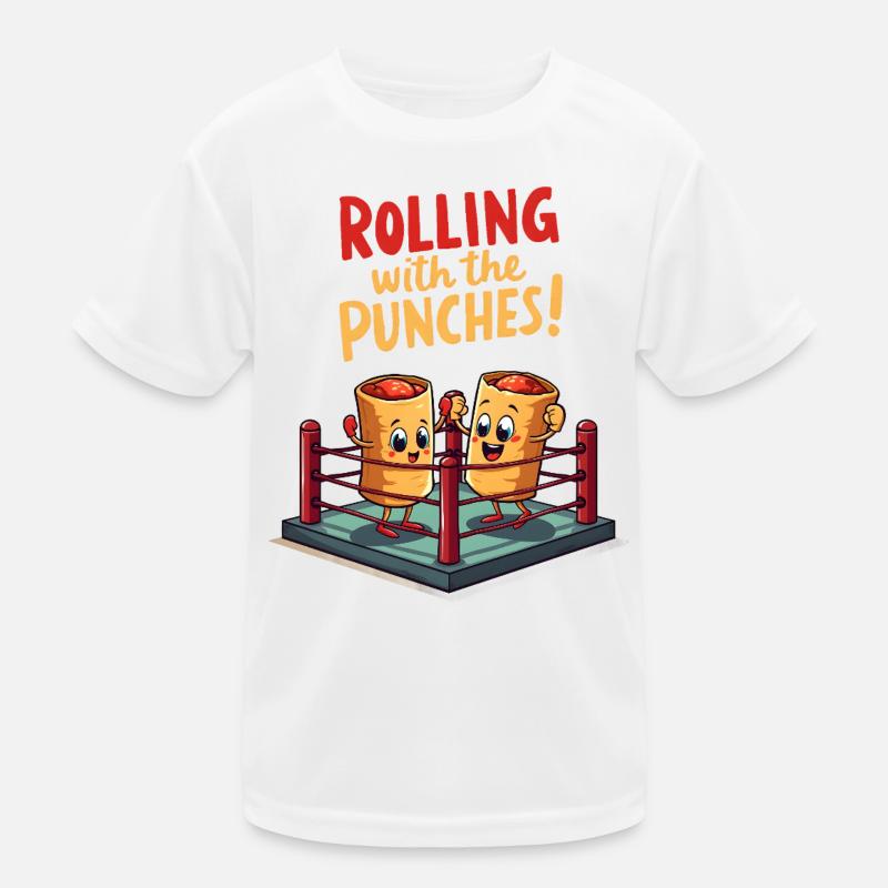 Rolling With The Punches Kinder Funktions-T-Shirt