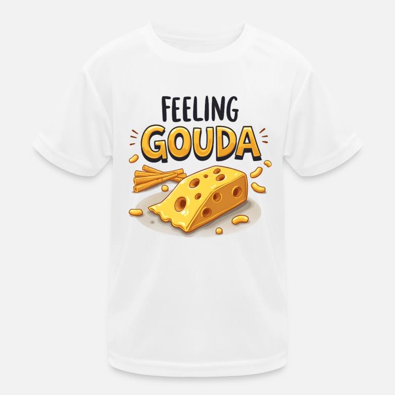 Feeling Gouda Kids Functional T-Shirt