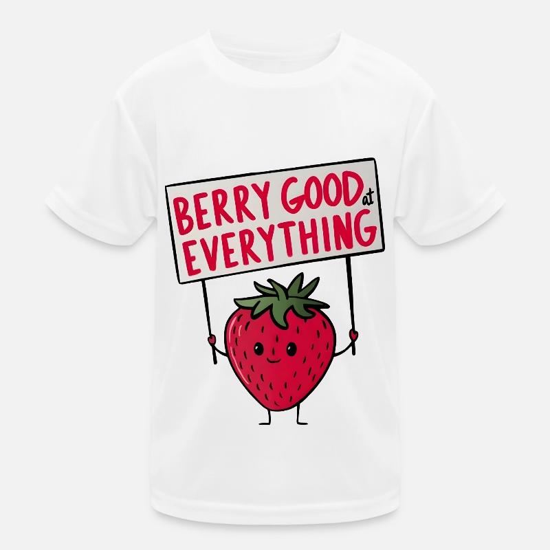 Berry Good at Everything Kids Functional T-Shirt