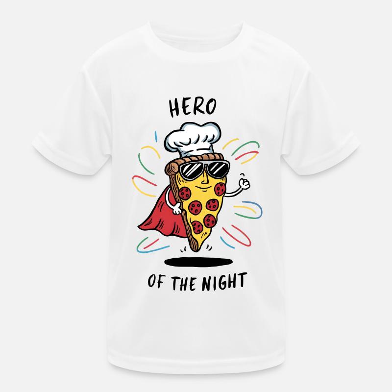 Restes de Pizza Hero T-shirt sport Enfant