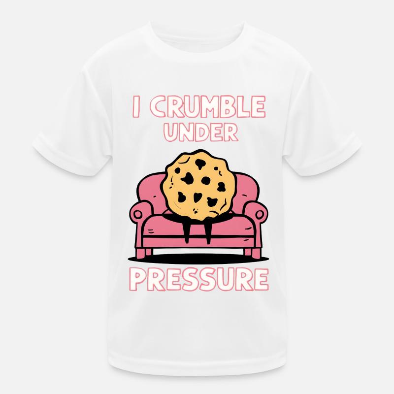 I crumble under pressure Kids Functional T-Shirt