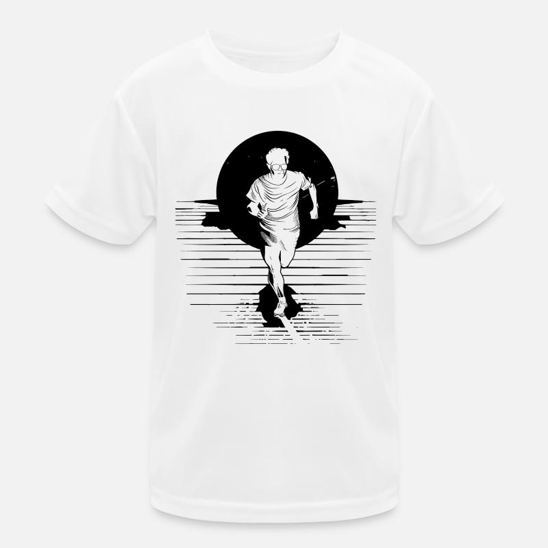 Marathonläufer Kinder Funktions-T-Shirt