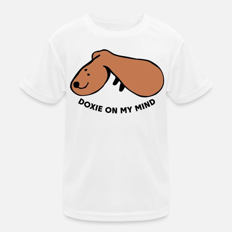 Lässiger Hund – Einfach entspannt Kinder Funktions-T-Shirt