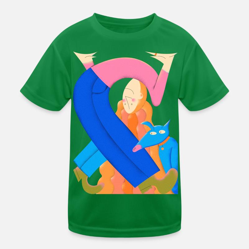 Verknotet mit dem Leben Kinder Funktions-T-Shirt