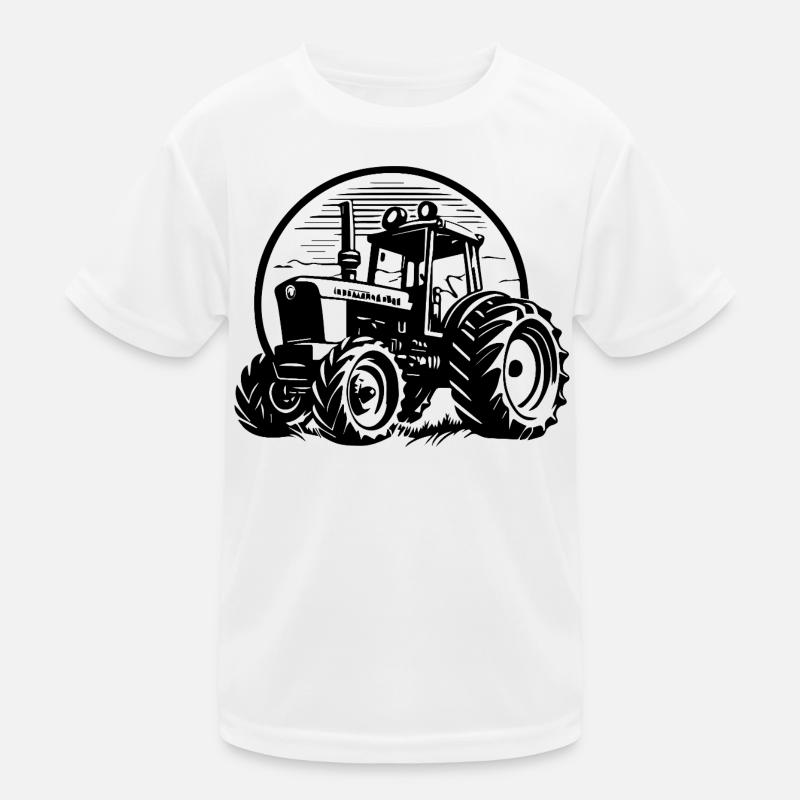 Traktor Kinder Funktions-T-Shirt