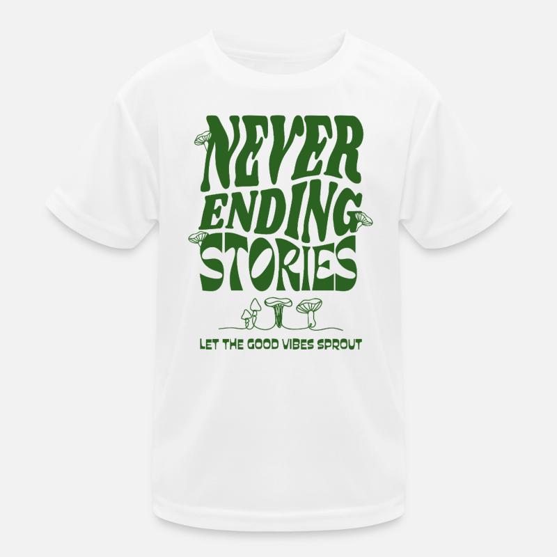 Never Ending Stories – Close to Nature Kids Functional T-Shirt