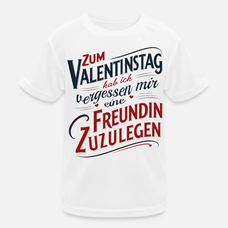 Saint-Valentin sans petite amie T-shirt sport Enfant