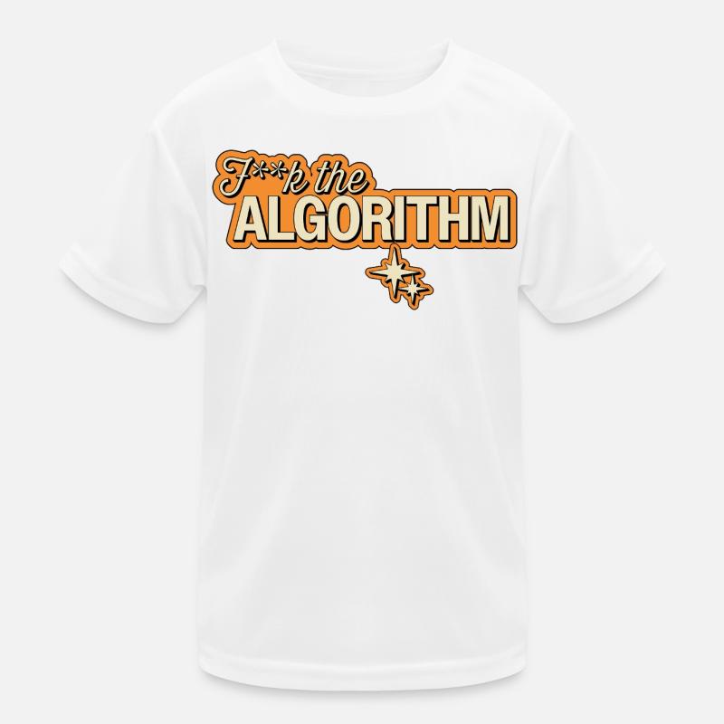 Fk the Algorithm – Digital Rebellion Kids Functional T-Shirt