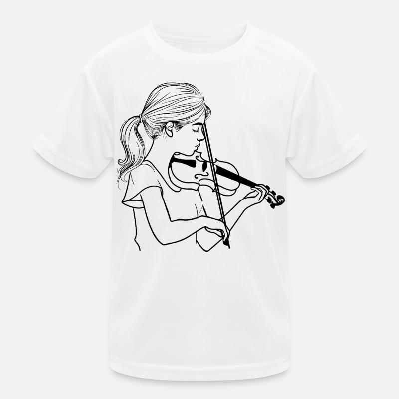 Violoniste T-shirt sport Enfant