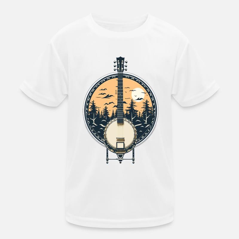 Banjo Graphics Kids Functional T-Shirt