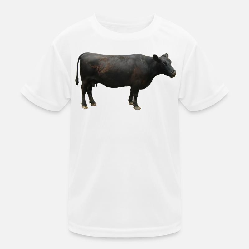 Beef black - Kids Functional T-Shirt - white