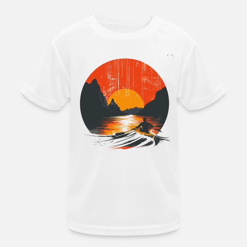 Graphismes d’aviron T-shirt sport Enfant